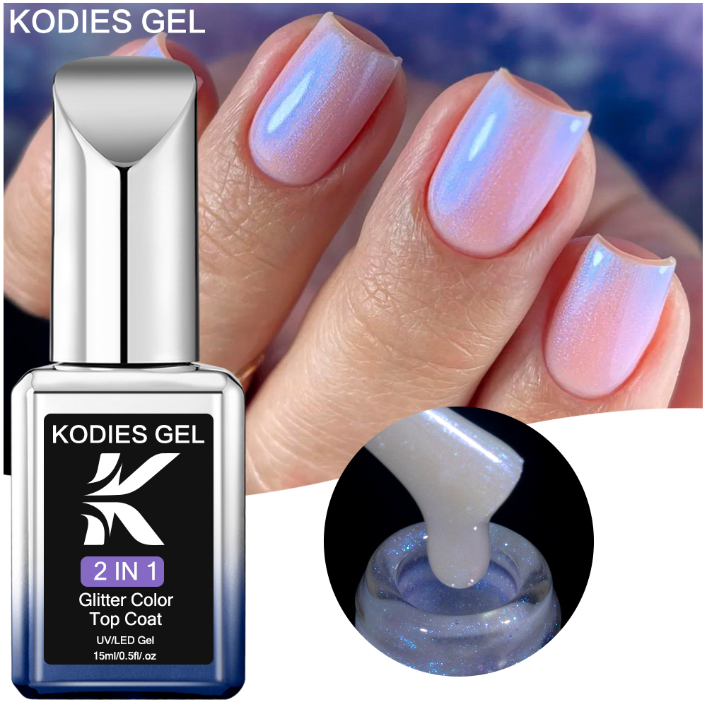 Nail Art Laki Laki - KODIES-Verhéritage à Ongles Gel UV, Semi