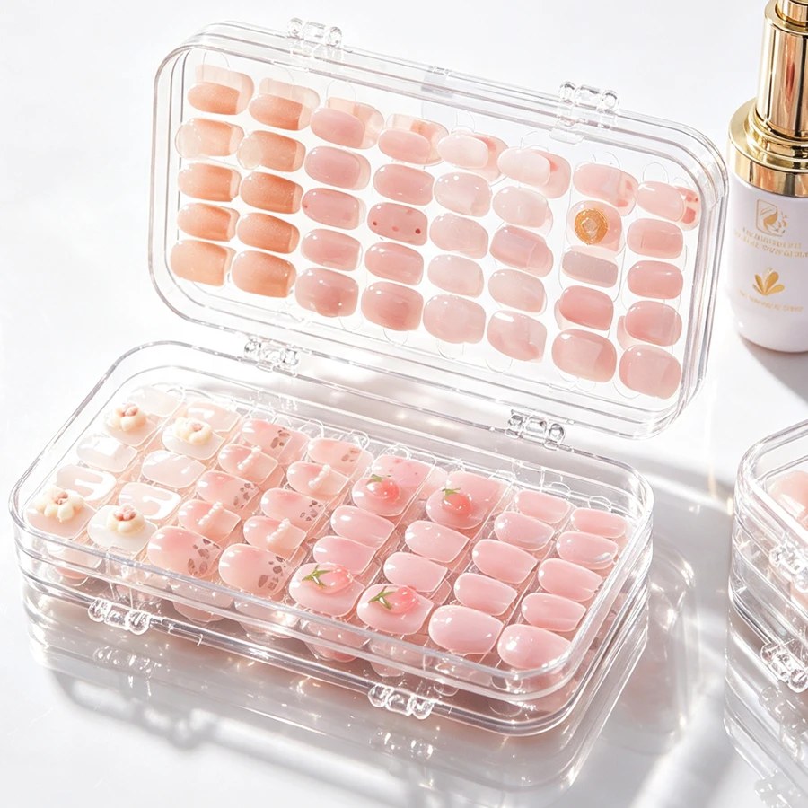 Nail Art Quirky - Boîte de rangement transparente pliable pour