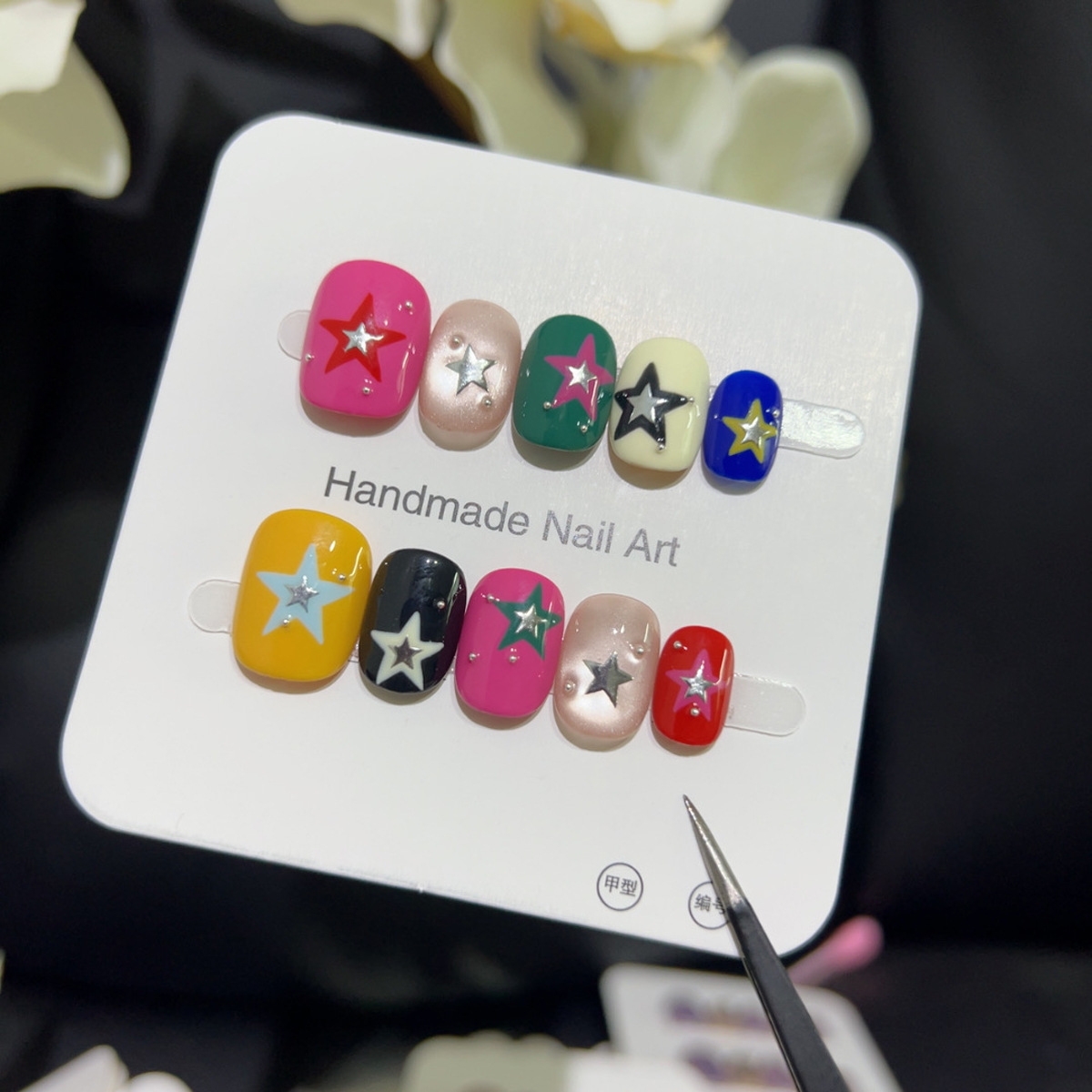 10 pièces paillettes oeil de c - Nail Art Glitter avis et prix