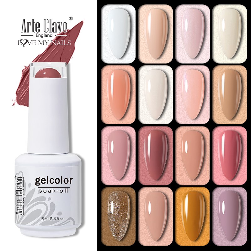 ArteClavo 15ml nu rose couleur - Nail Art Laki Laki avis et prix