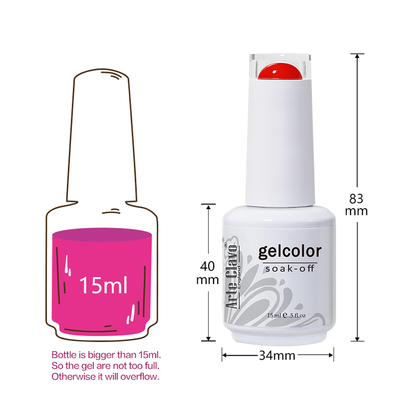 ArteClavo 15ml nu rose couleur - Nail Art Laki Laki avis et prix
