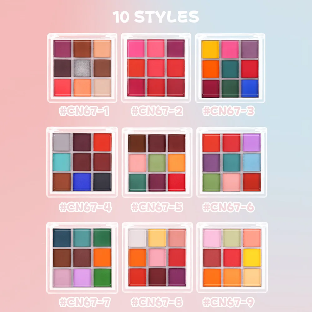 Palette de pigments pour ongle - Nail Art Ombre Glitter avis et prix