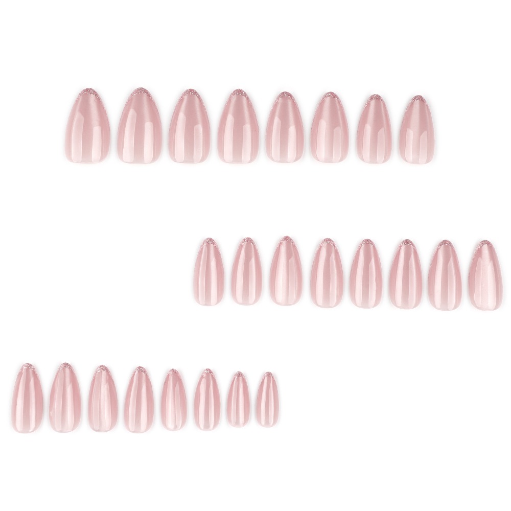 Ongles à presser moyens en for - Nail Art Ombre Glitter avis et prix