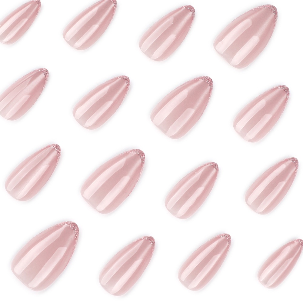 Ongles à presser moyens en for - Nail Art Ombre Glitter avis et prix