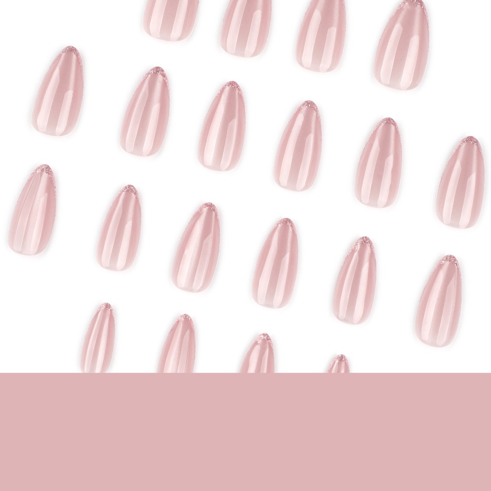 Ongles à presser moyens en for - Nail Art Ombre Glitter avis et prix
