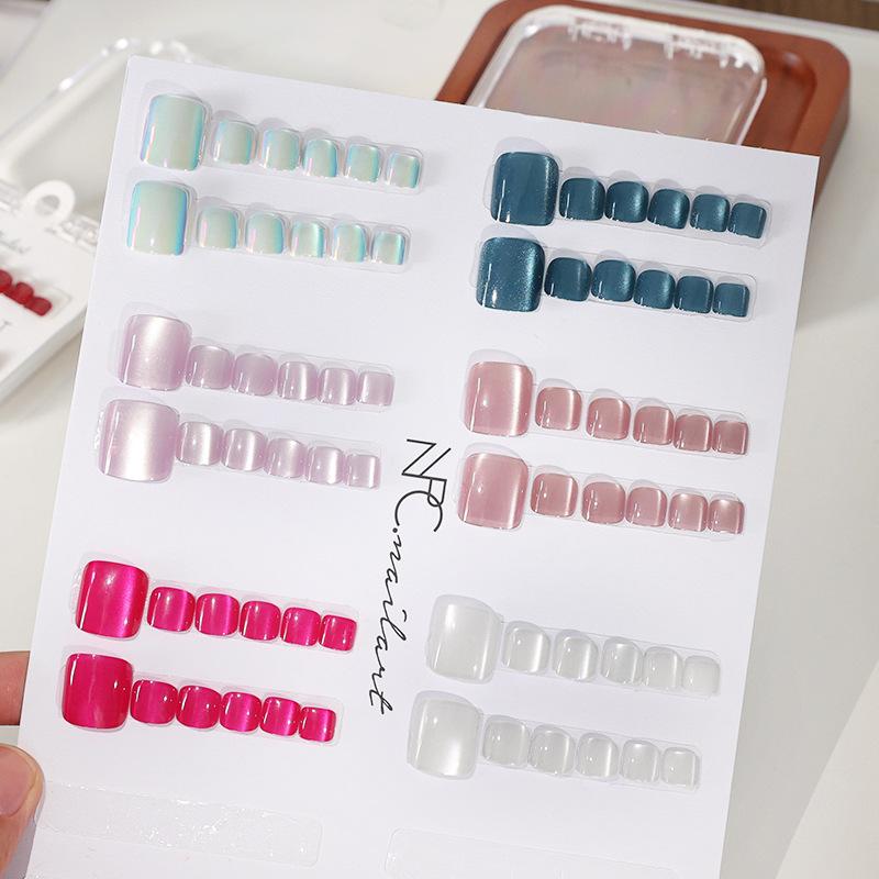 Nouvelles 10 pièces/boîte Faux - Nail Art Extension Cat Eye avis et prix