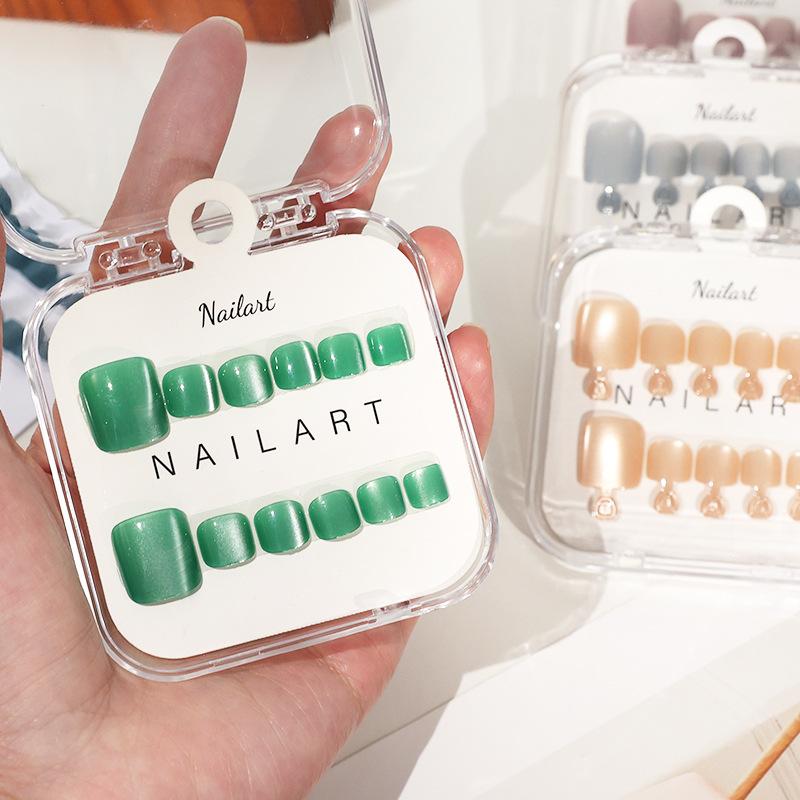 10 faux ongles français brilla - Nail Art Extension Cat Eye avis et prix