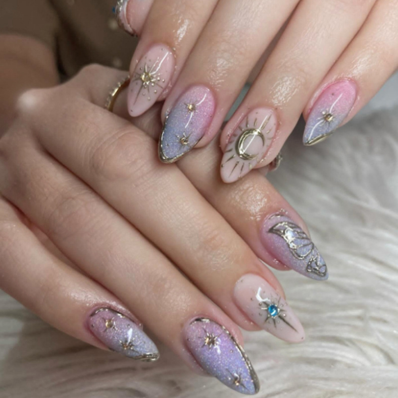 24 pièces Faux ongles à presse - Nail Art Quirky avis et prix
