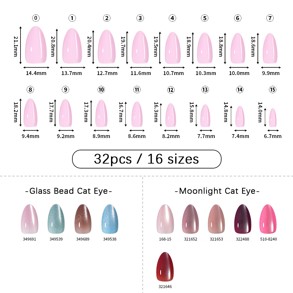 VITAGWX 32 pièces Faux ongles  - Nail Art Glitter avis et prix