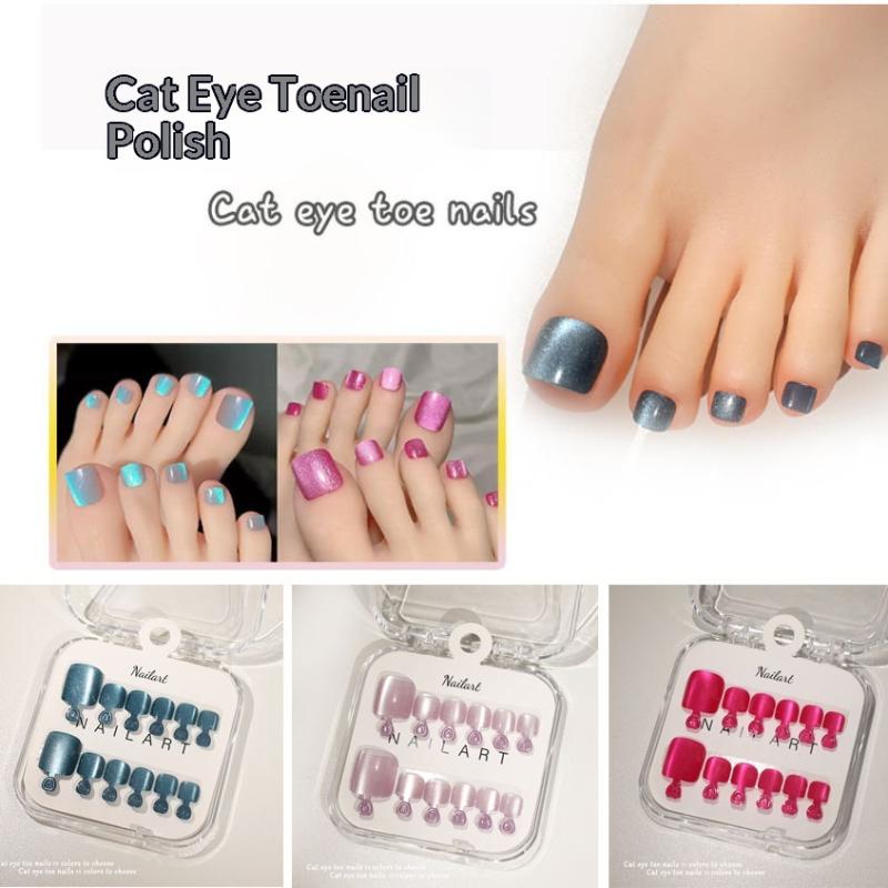 1 Boîte de Faux Ongles Françai - Nail Art Extension Cat Eye avis et prix