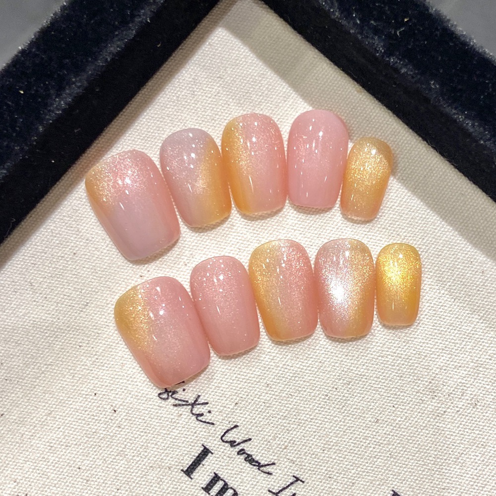 Faux ongles réutilisables N64. - Nail Art Cat Eye Simple avis et prix