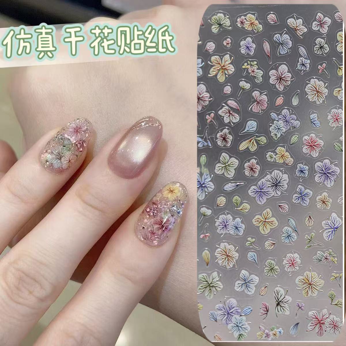 Autocollants pour ongles à fle - Nail Art Ombre Glitter avis et prix