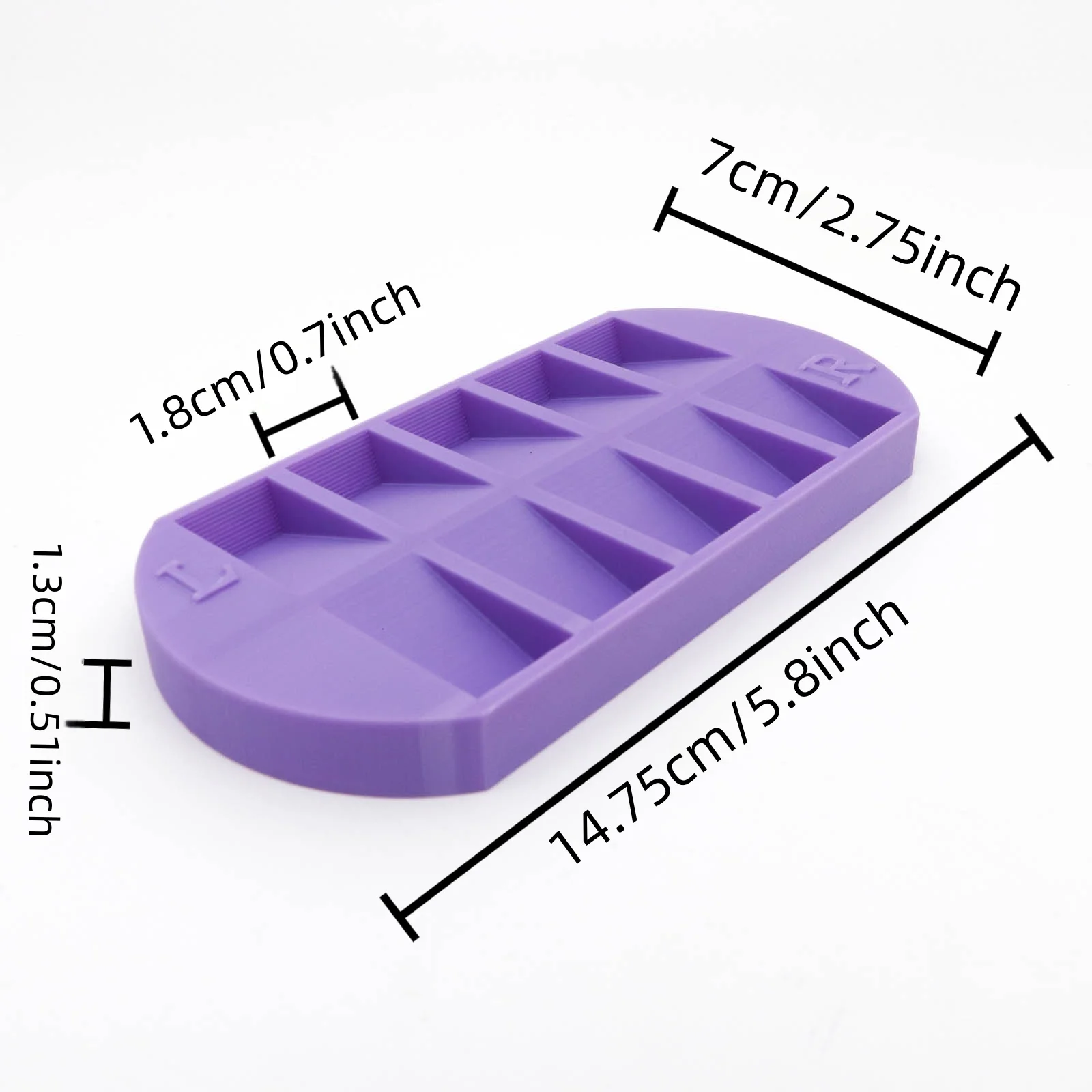 Plateau de rangement pour 8 fa - Nail Art Quirky avis et prix