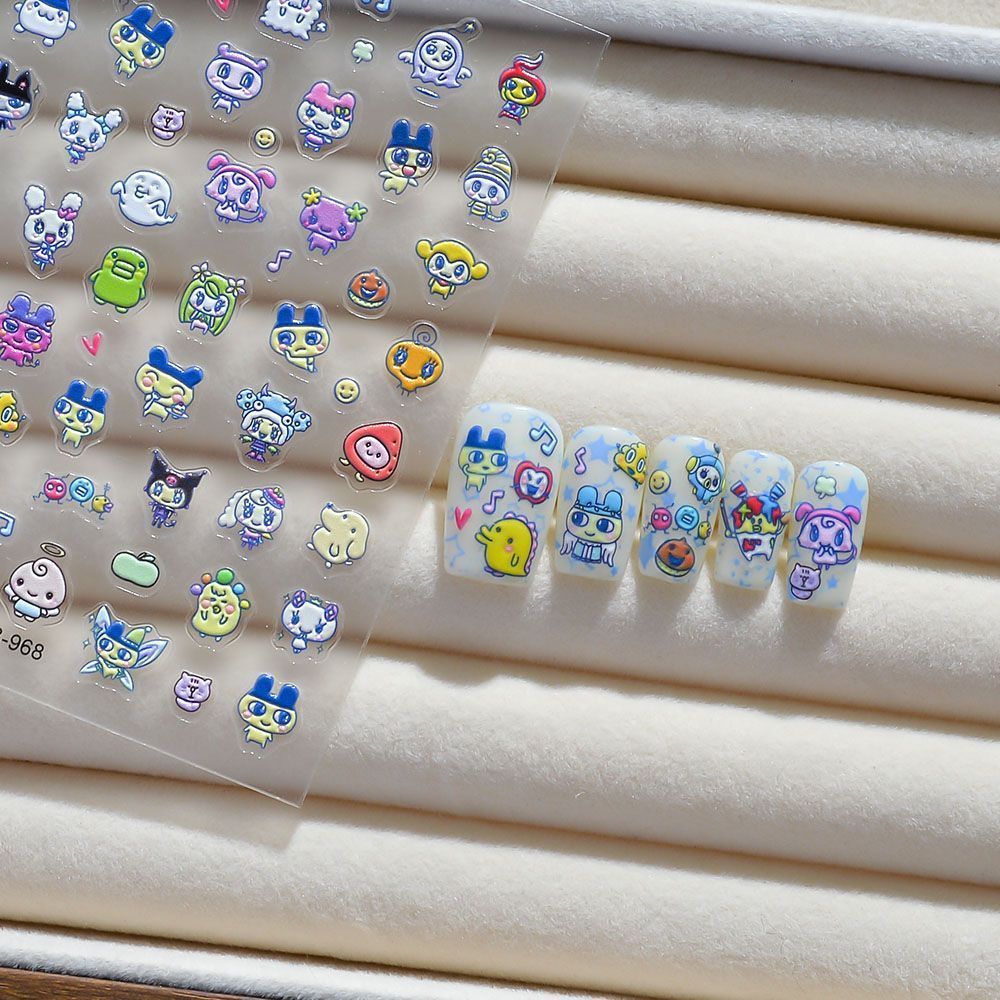 Autocollants 3D en relief de d - Nail Art Design avis et prix