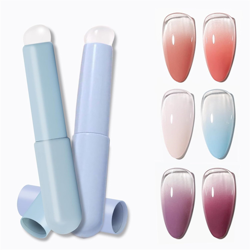 Brosses à tête en Silicone pou - Nail Art Ombre Glitter avis et prix