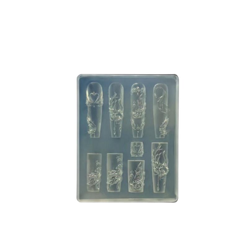 Moule en silicone pour nail ar - Nail Art Laki Laki avis et prix