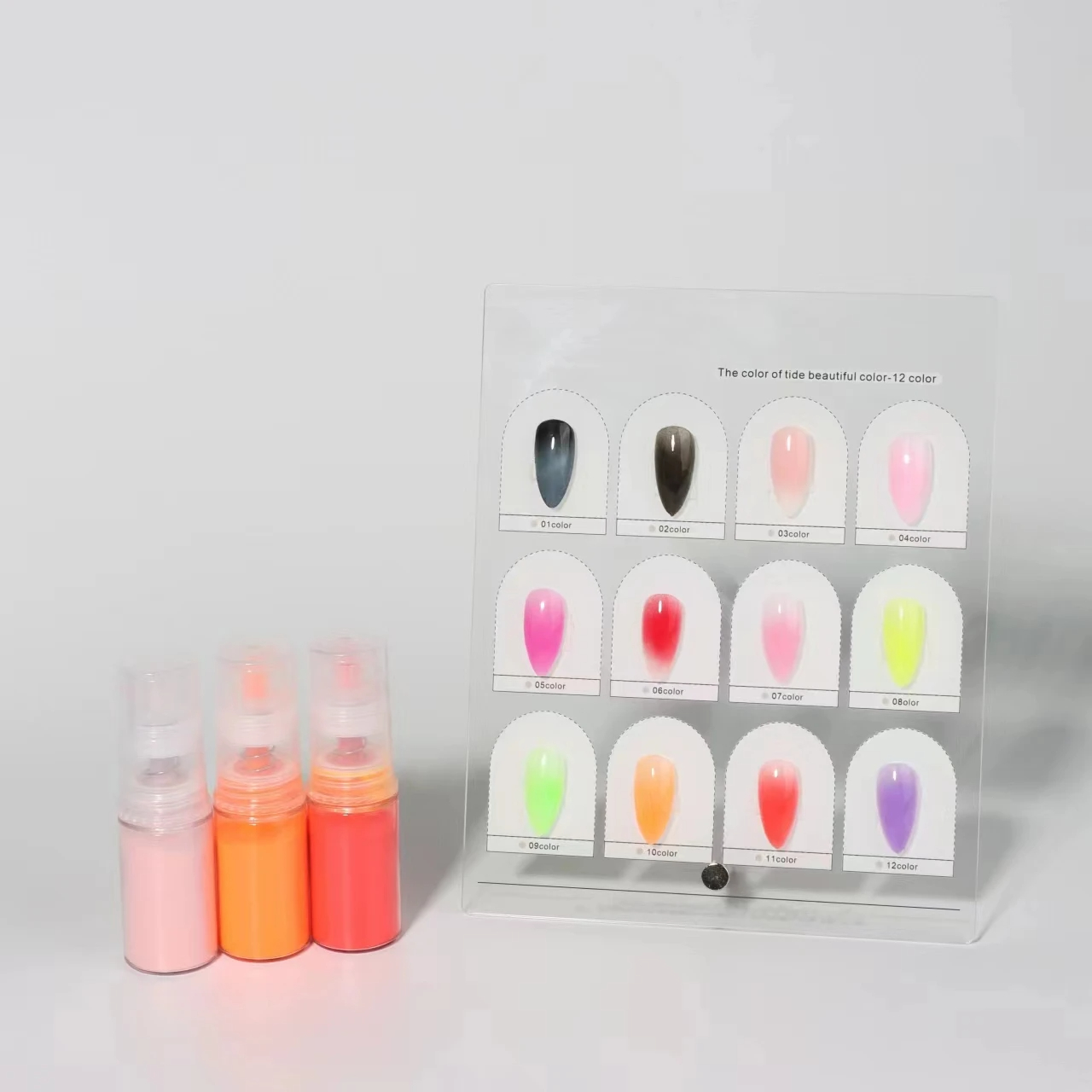 Poudre de pulvérisation ombrée - Nail Art Ombre Glitter avis et prix