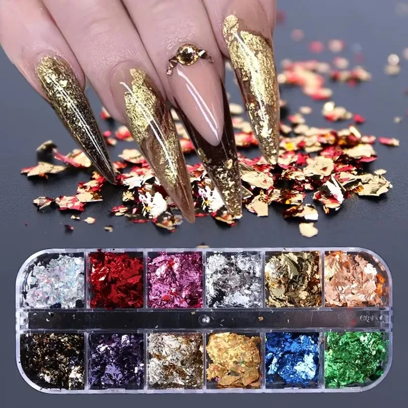 500 feuilles Imitation or arge - Nail Art Gold avis et prix