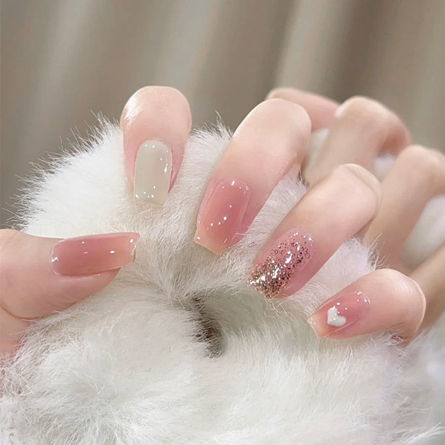 24 pièces/ensemble faux ongles - Nail Art Design avis et prix