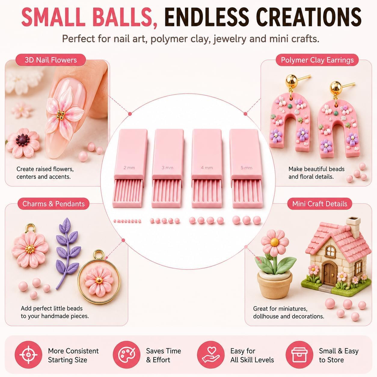 Lot de 4 outils de fabrication - Nail Art Design avis et prix