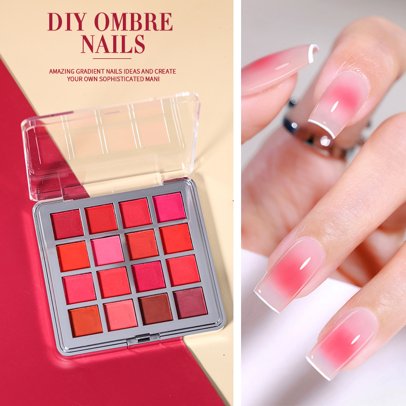 Poudre à ongles dégradée Mocma - Nail Art Ombre Glitter avis et prix