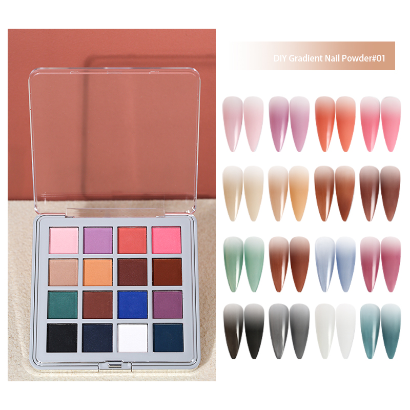 Poudre à ongles dégradée Mocma - Nail Art Ombre Glitter avis et prix