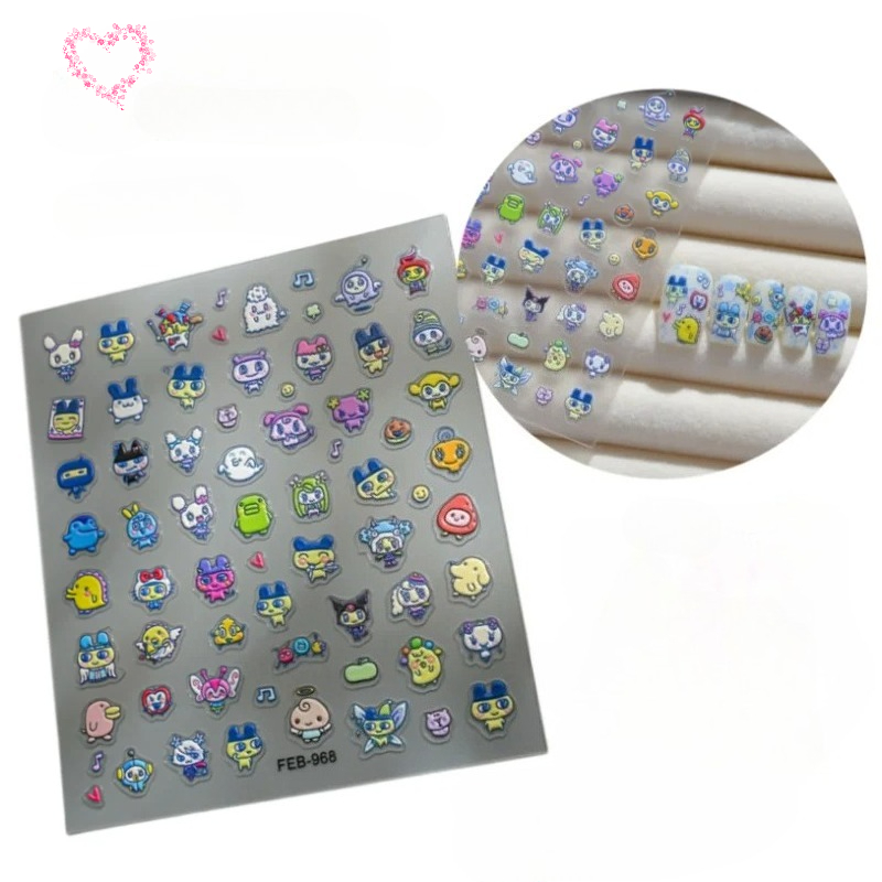 Nouveaux autocollants électron - Nail Art Quirky avis et prix