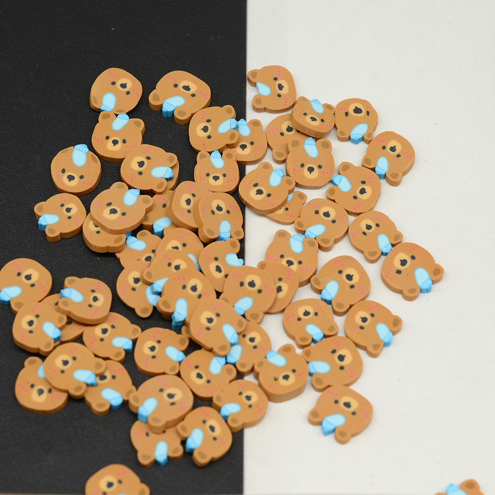 Tranche d'ours en pâte polymèr - Nail Art Love avis et prix