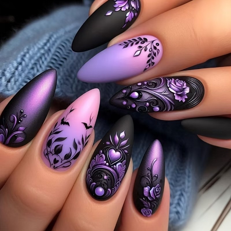 Faux ongles moyens pour femmes - Nail Art Design avis et prix