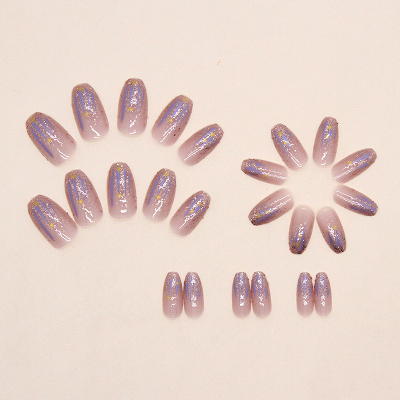Faux ongles courts pour femmes - Nail Art Glitter avis et prix