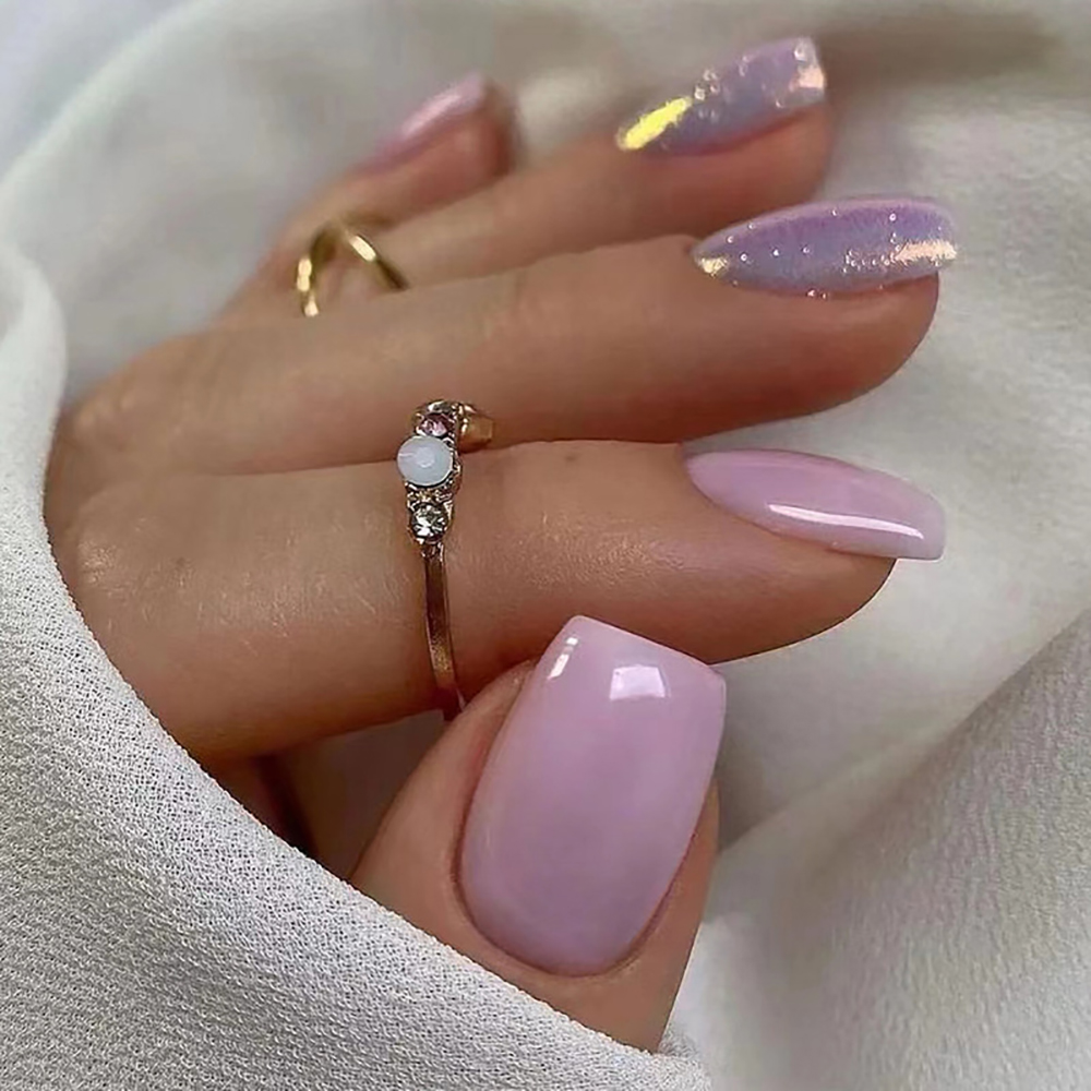 Faux ongles courts pour femmes - Nail Art Glitter avis et prix