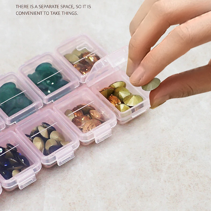 Boîte de rangement en plastiqu - Nail Art Quirky avis et prix