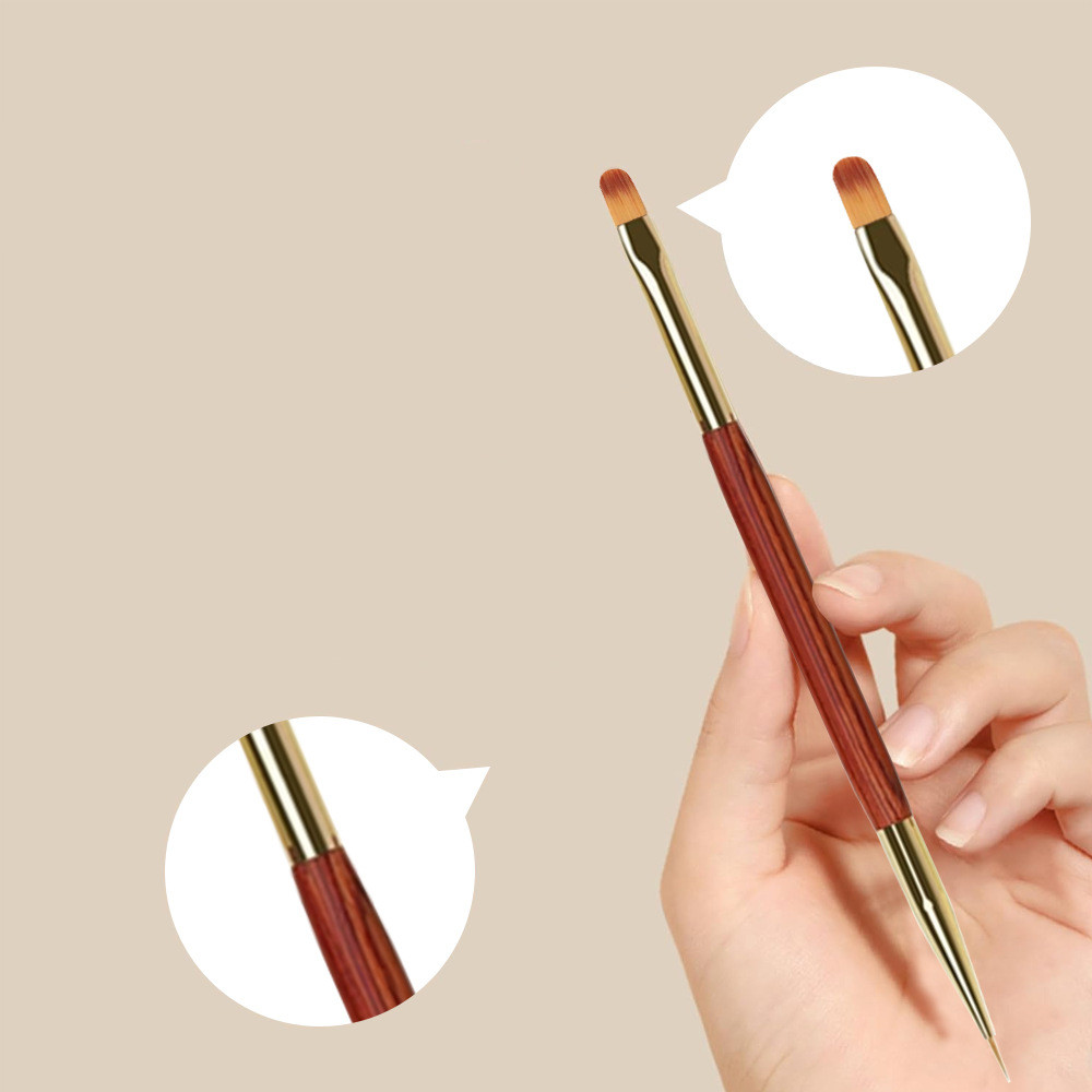 Brosse à ongles Double tête do - Nail Art Gold avis et prix
