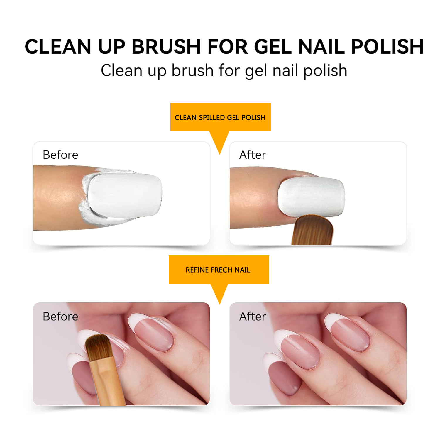 Kolinsky – brosse à ongles fra - Nail Art Gold avis et prix