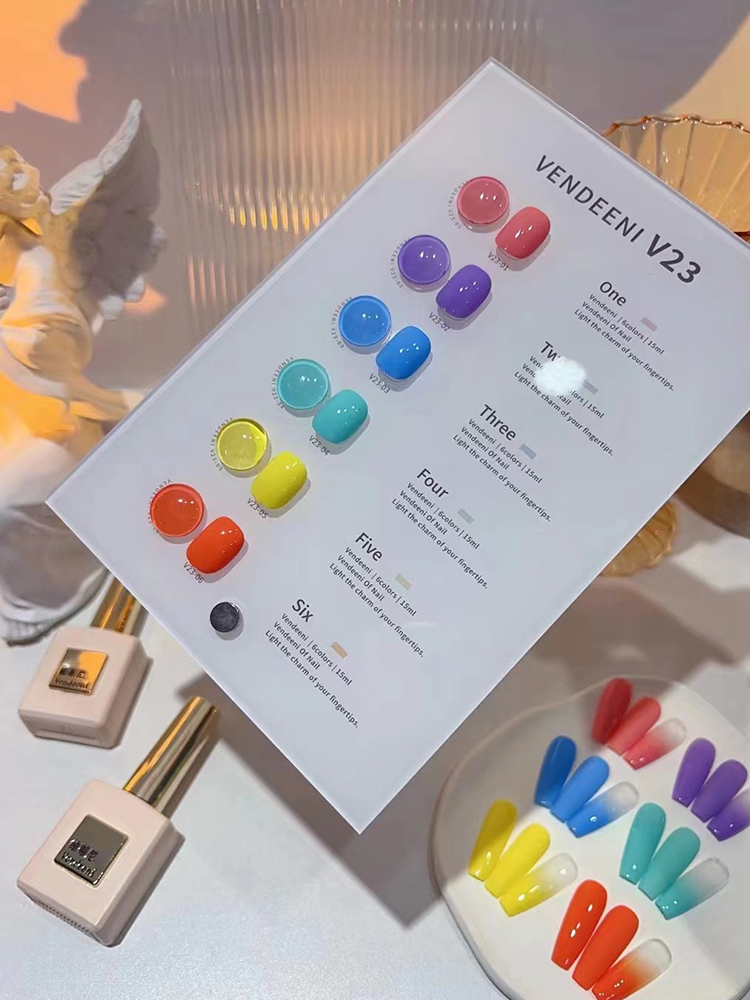 VENDEENI Kit de Gel UV Non Tox - Nail Art Glitter avis et prix